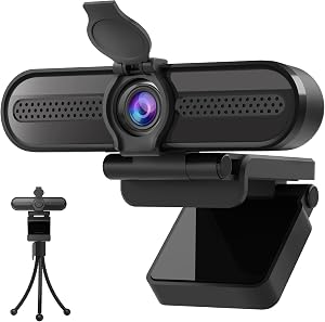 saylas 2K Webcam with Microphone, 78°FOV FHD PC Camera with 2K/30fps, Privacy Cover, Plug & Play USB Web Cam, Autofocus, 1080P/60fps External Webcam for PC, Computer Web Camera for Laptop, Mac, Zoom