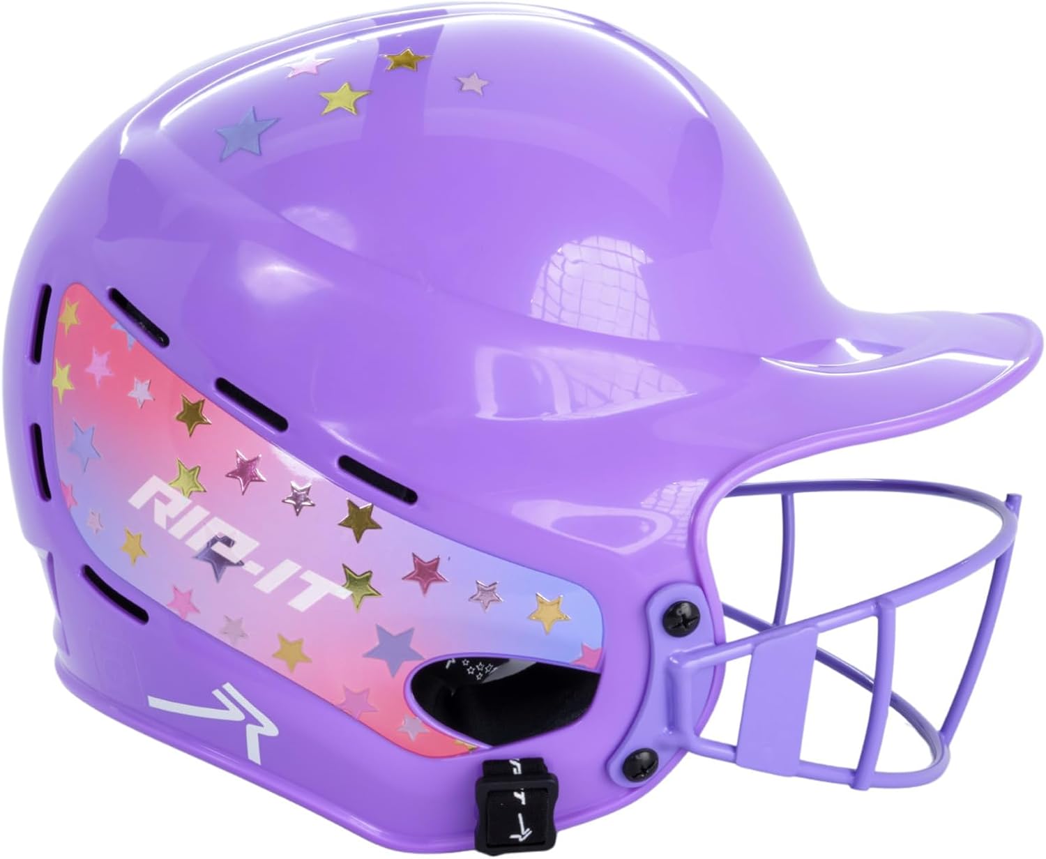 RIP-IT Girls' Play Ball Starlight Softball Batting Helmet, One Size