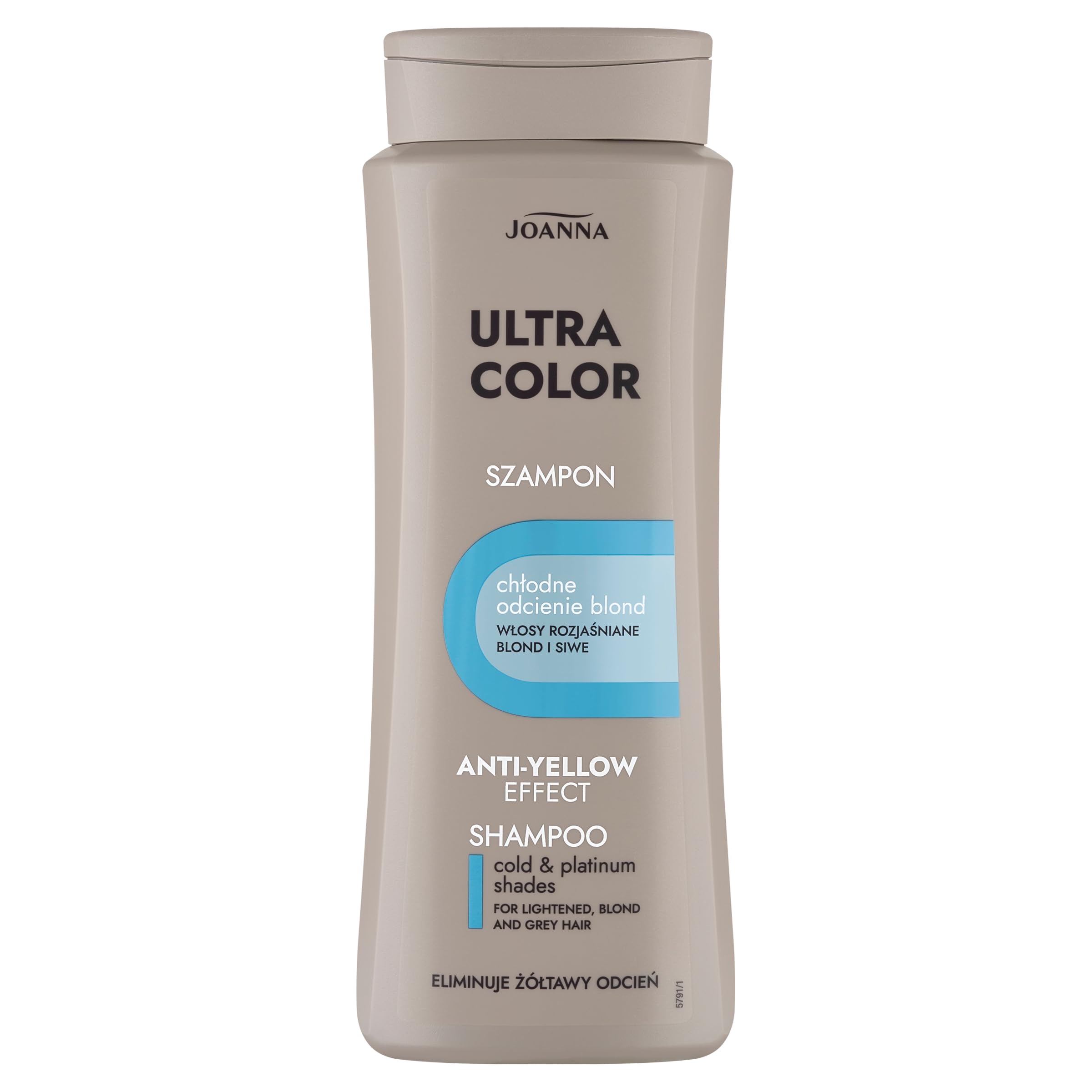 „Ultra Color System“-Shampoo von Joanna, Farbton: Platin, für blond gefärbtes oder graues Haar