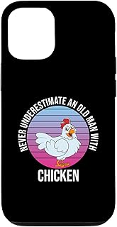 iPhone 12/12 Pro Never Underestimate An Old Man With Chicken Case