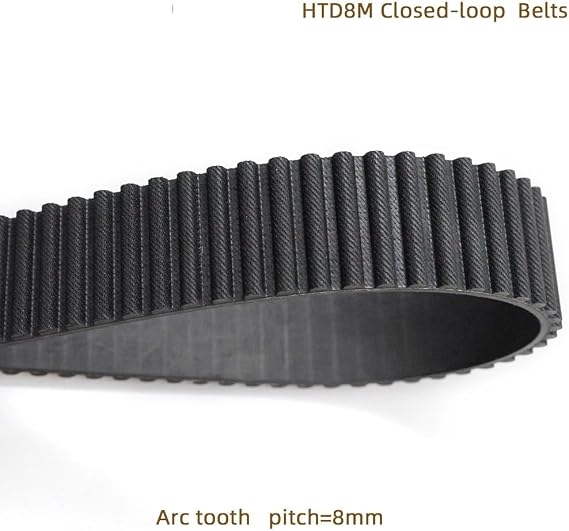 1pc HTD 8M synchronous belt C568/576/584/592 width 15/20/25/30/40/50mm Teeth 71 72 73 74 HTD8M Timing Belt 568-8M 576-8M 584-8M(8M-568mm(teeth 71),20mm)