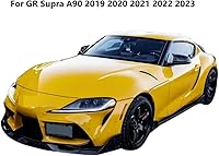 Vista 2 de TanKin M Style - Tapa de espejo de fibra de carbono real compatible con Toyota Supra MK5 A90, 1 par de carcasas de espejo retrovisor de diseño