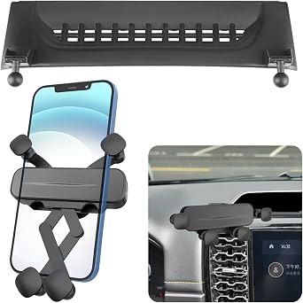 Car Phone Holder for Ford Ranger Accessories 2024 2025 2026 Crew Cab Raptor Auto Accessories Navigation Screen Bracket Interior Decoration Mobile Cell Phone Mount