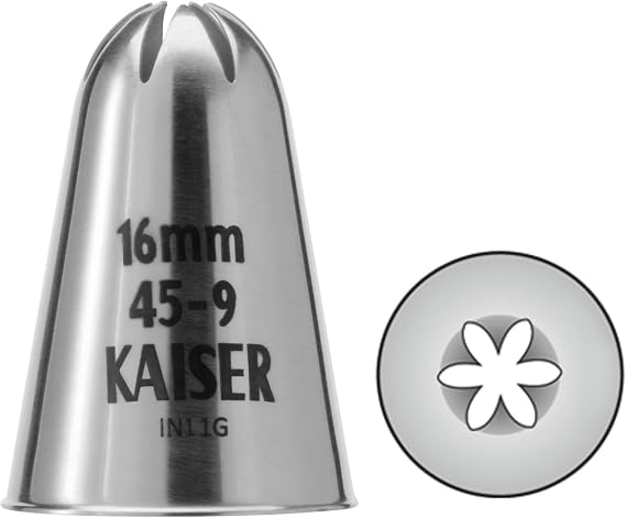 ORIGINAL KAISER Icing bag set 'Perfect' 7 pcs., Stainless Steel, White/Silver materials, Dishwasher safe