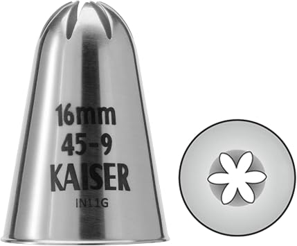 ORIGINAL KAISER Icing bag set 'Perfect' 7 pcs., Stainless Steel, White/Silver materials, Dishwasher safe