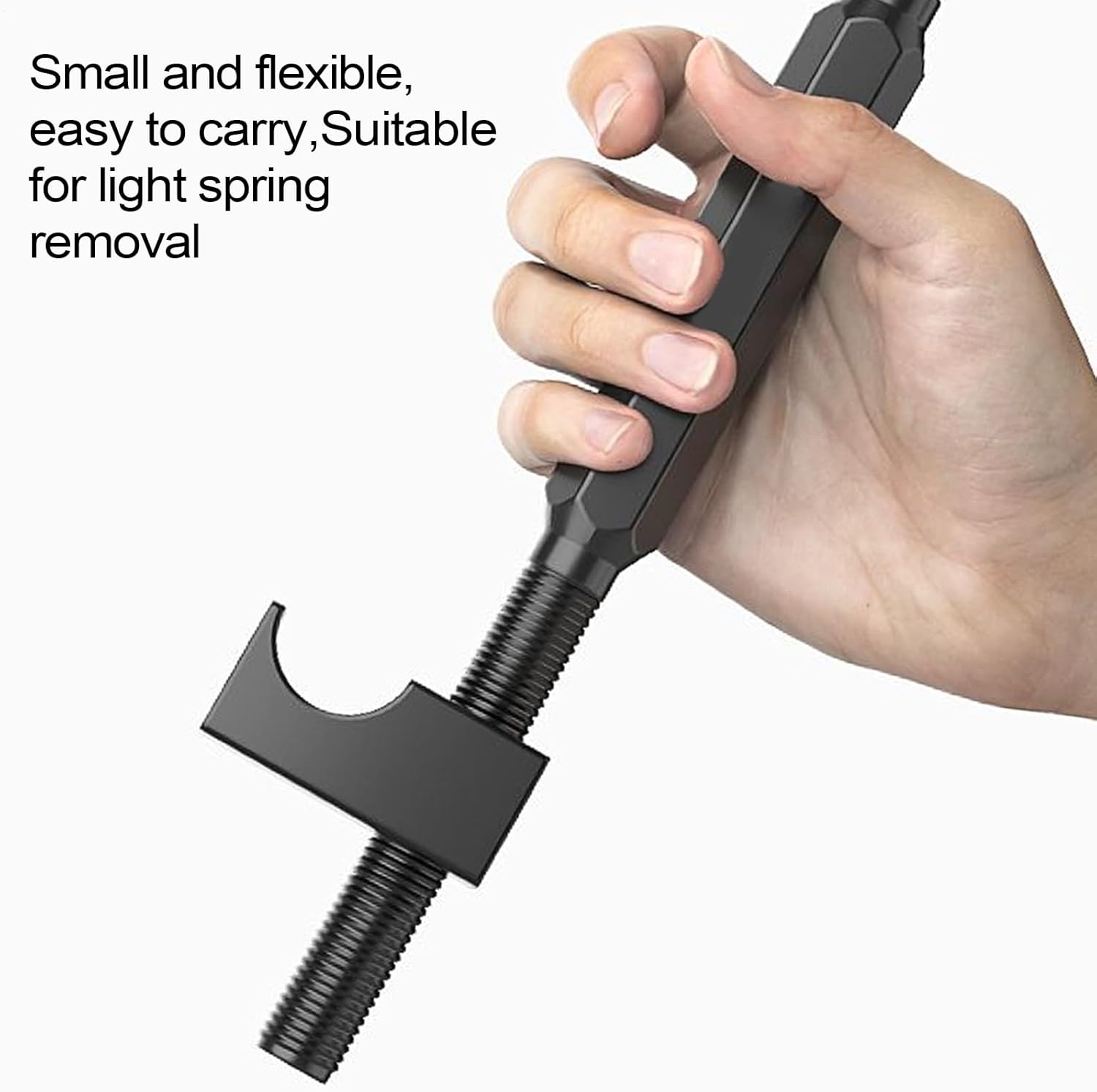 Coil Spring Compressor Tool - Shock Puller, Manual Spreader | Front Strut Removal Tool for Motorbike Suspension Repair Replacement Garage Workshop Mechanic Use Auto Parts Installer Kit Setup
