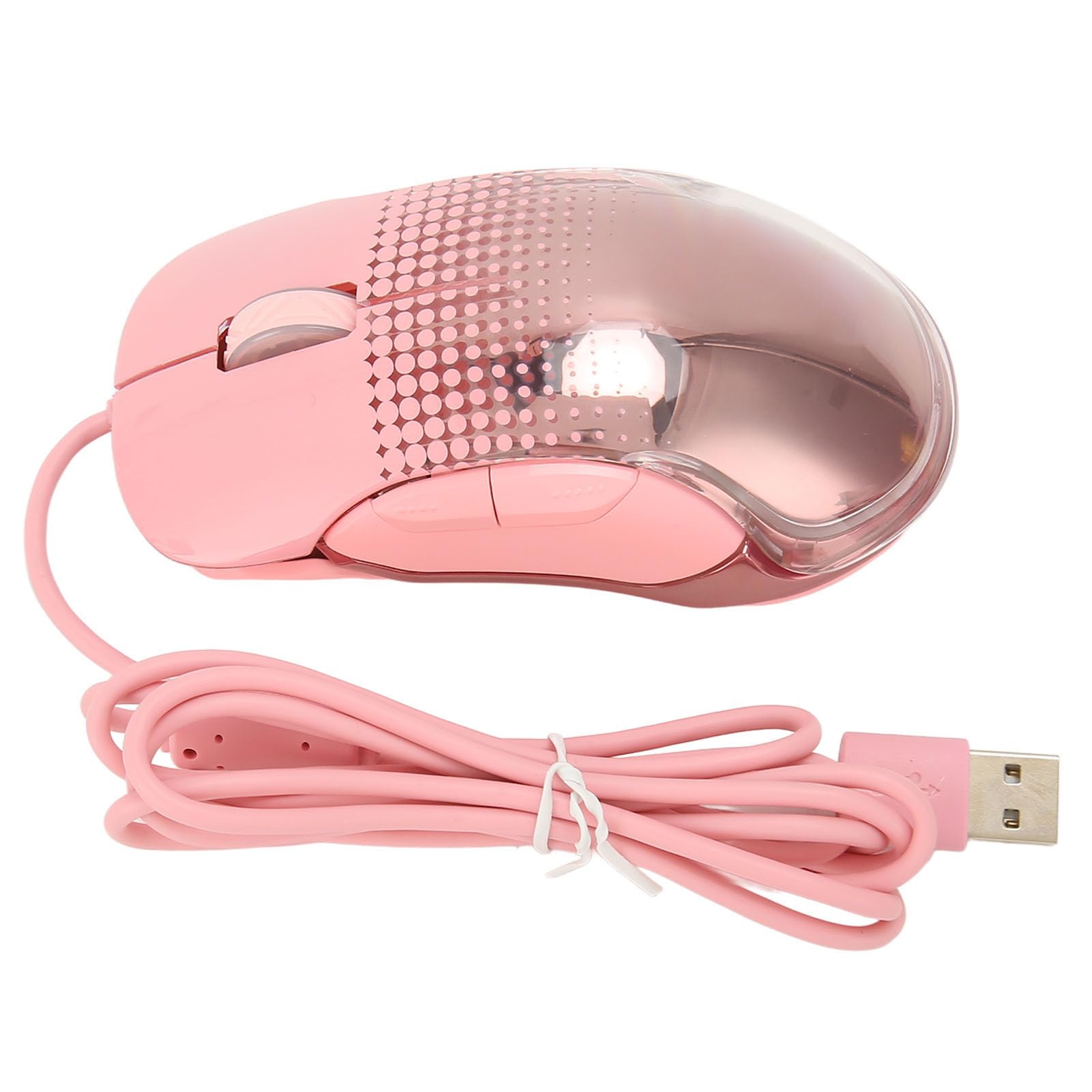 Ejoyous Ratón USB con Cable para Juegos, 7 Velocidades dpi 200-10000