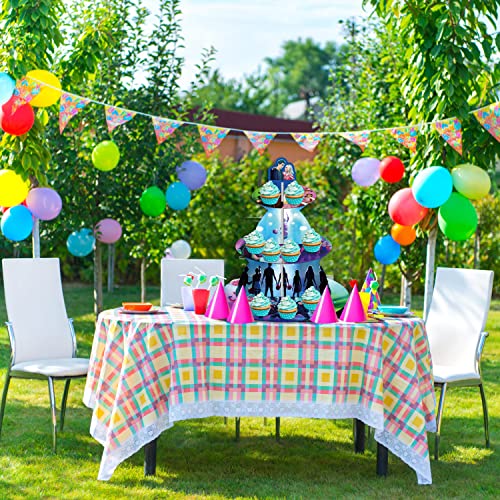 Zombies Cupcake Stand(3 Tier) Zombies Themed Birthday Party Centerpiece For Zombies Party Decorations Supplies #TOP5