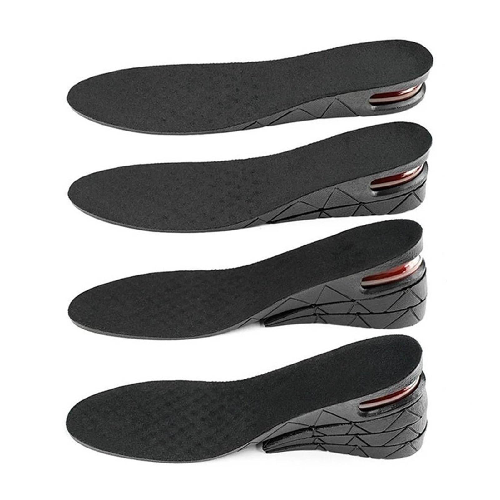 Plantillas for aumentar la altura, cojín de aire for zapatos, inserto de elevación for hombres y mujeres, plantilla Invisible Variable de 3-9cm, almohadilla de soporte for taller de corte ajustable(9C