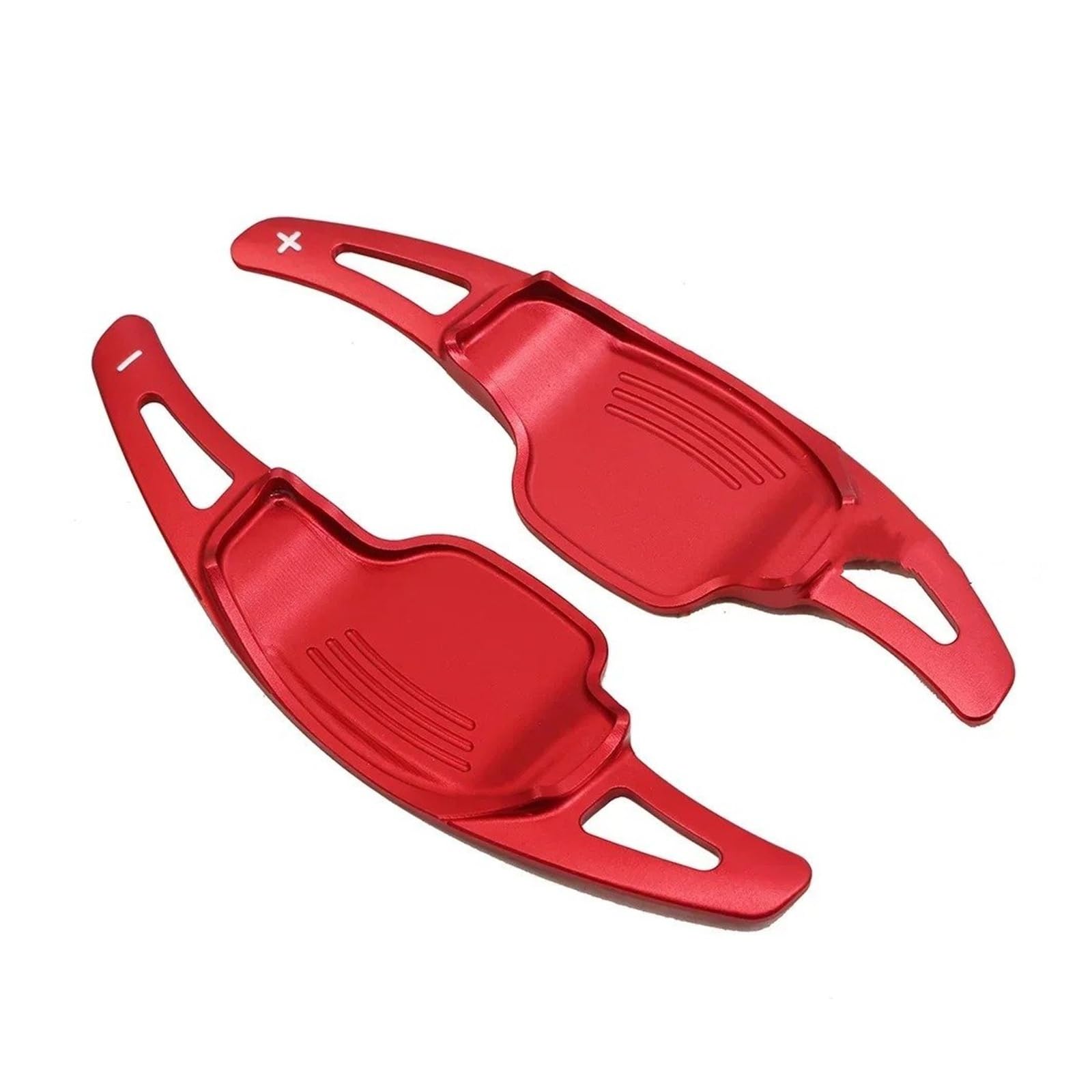 Xxiucj Car Paddle Shifter Extensions for Buick for Weilang for Regal for Lacrosse for GL8 2Pcs Car Steering Wheel Shift Paddle Shifter(Red)