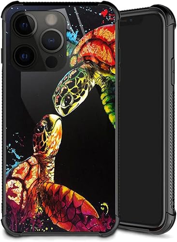 Miniatura 8 de Funda compatible con iPhone 13, diseño de plexiglás 13 para niños y hombres, pintura al óleo, patrón de cactus a prueba de golpes, antiarañazos,