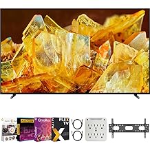 Sony XR75X90L Bravia XR 75 inch X90L 4K HDR Full Array LED Smart TV 2023 Model Bundle with 2 YR CPS Enhanced Protection Pack