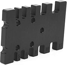 Ferramenta de encaixe, régua de medição para trabalhos em madeira, régua de medição precisa métrica, ferragens industriais adequadas para artesãos, lojas de papelaria de medição de anexo