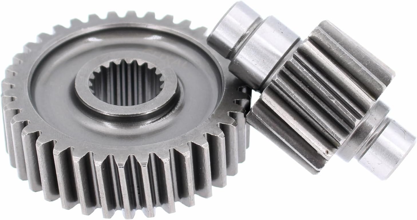 Glixal High Performance GY6 150cc 180cc 200cc Racing Final Drive Gear Set 152QMI 157QMJ 161QMK 161QML Scooter Moped ATV Go Kart (17T/36T)