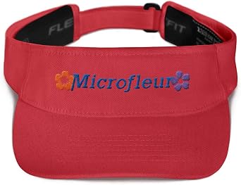 Microfleur Visor Red
