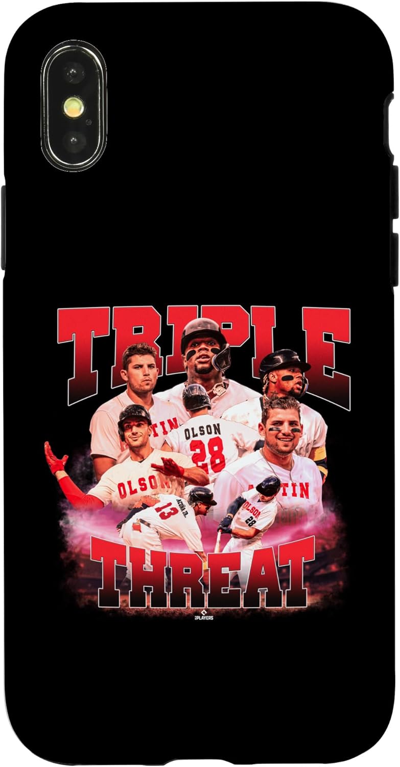 Acuna Jr. | Olson | Riley | Atlanta MLB Players | TRIO4002 Case for iPhone 15