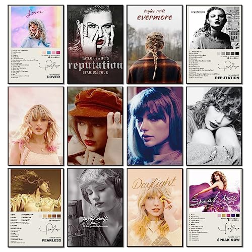 ZiLzaL Taylor Poster Wall Art Music Cover Album Posters Song