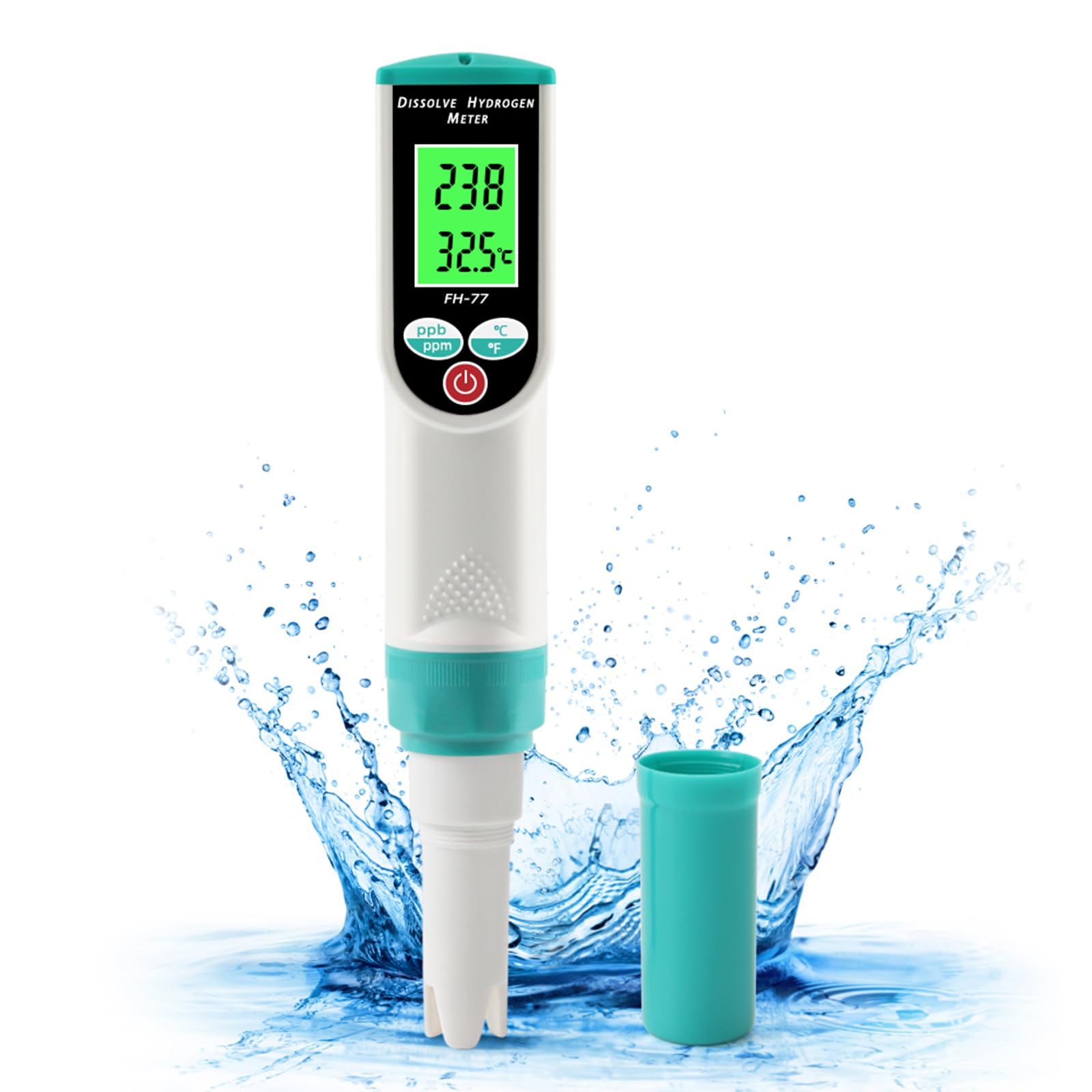 Amazon | 水素水 H2濃度測定器 水素ガス 高精度 水質測定器 溶解水素計