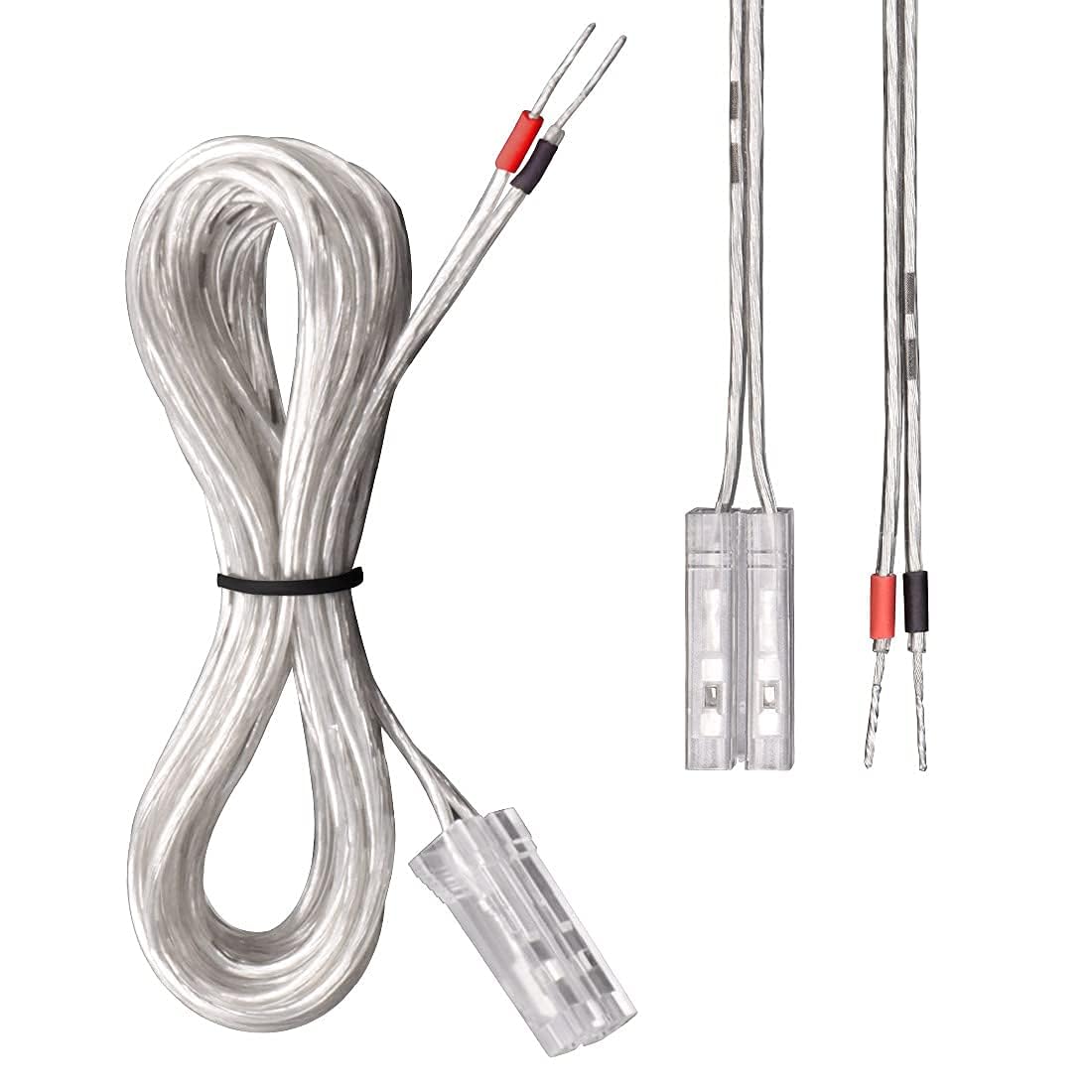 VRCT Speaker Wire/Cable Replacement for Sony Speaker HCD-ZX6 HCD-ZX66I HCD-ZX8 HCD-ZX9 HCD-ZX99I HCD-SA30 HCD-S300 HCD-S400 HCD-S500 HCD-S550 HCD-S800 HCD-S880 HCD-S888, (2 mtr)-image-29