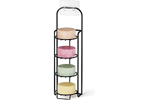 SpaceAid 4-Tier Shampoo Bar Holder: The Ultimate Shower Accessory