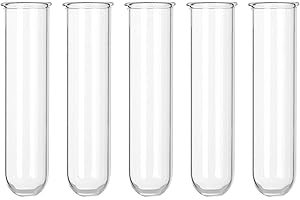 Hanging Glass Plant Hanger with Tiered Glass Test Tube Vases for Propagation