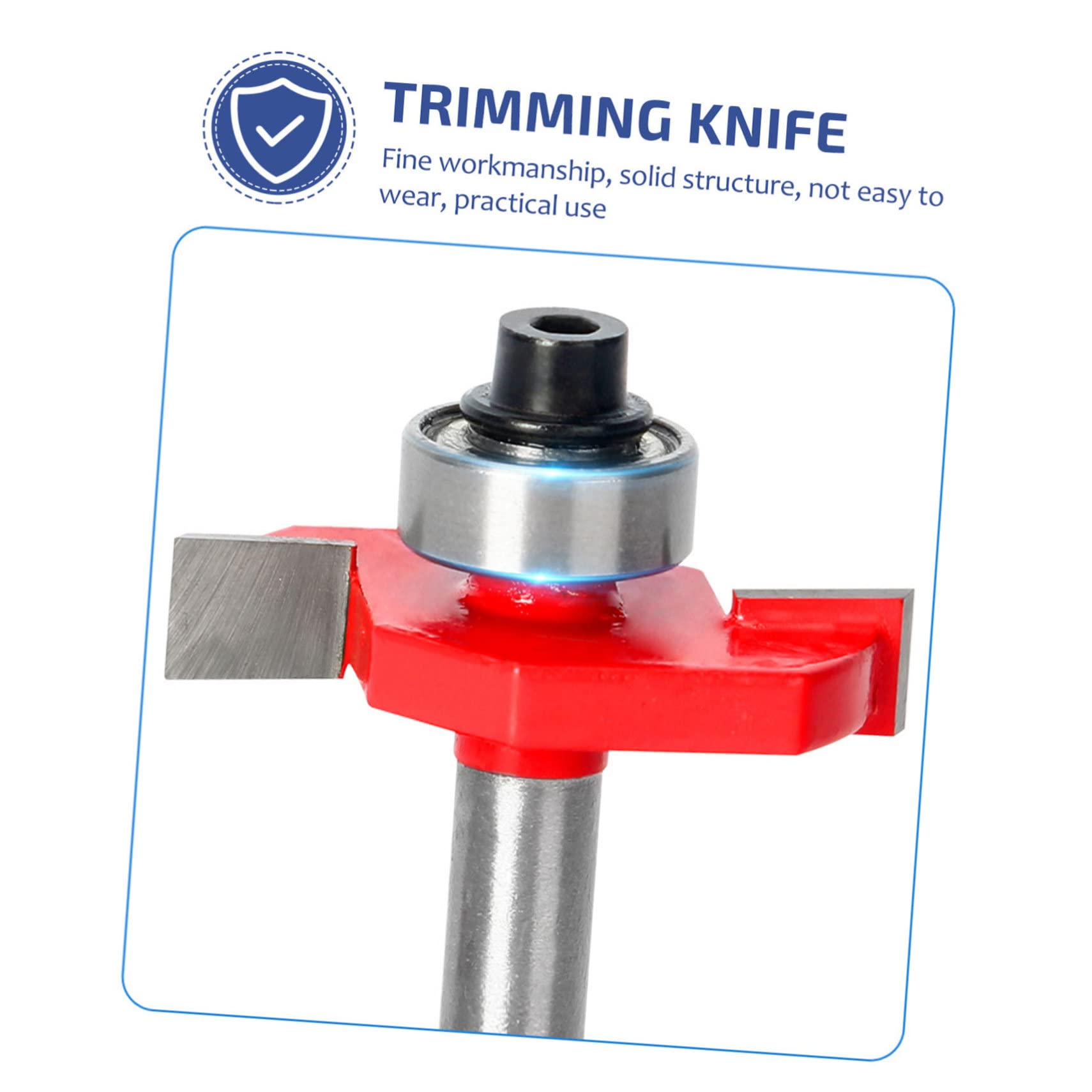 STOBOK 5 Stück Kugel T Förmige Messer Fräser Für Die Holzbearbeitung Schneiden Von T Förmigen Fräsern Vollhartmetall Musterfräsern Cnc Fräsern Fräsmaschinen Fräsern Edelstahl