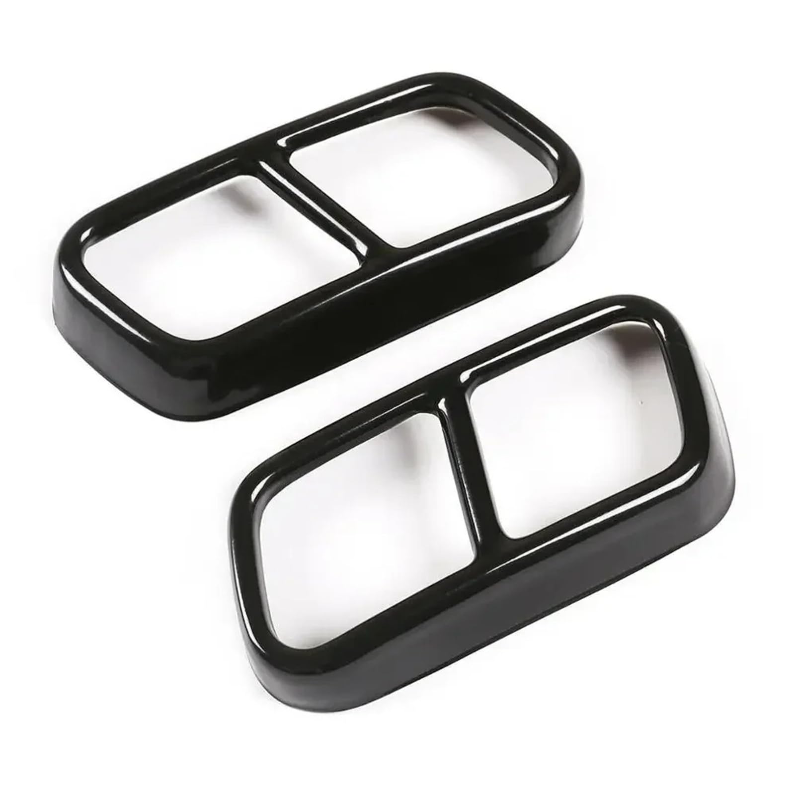 Embouts d'échappement extérieurs pour look shadow line BMW Série 7 F01 - 3