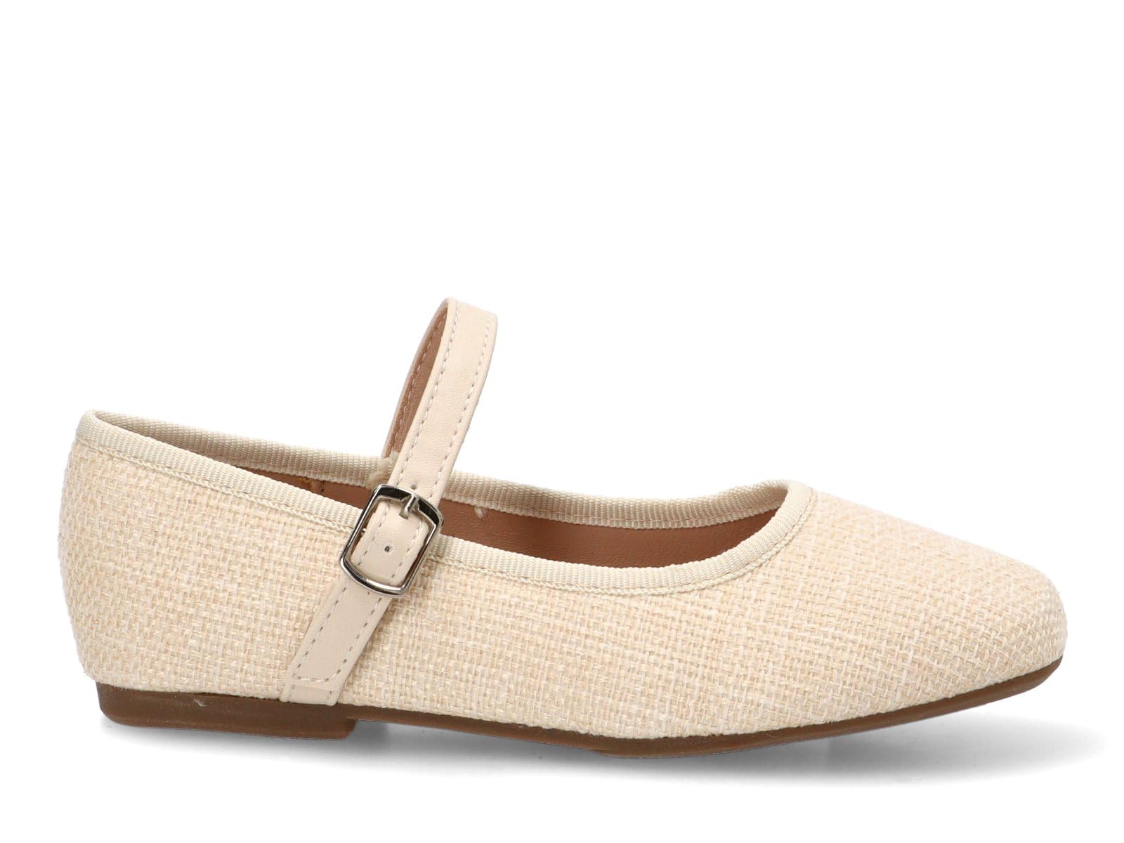 Etika Bailarinas Niña, Elegantes Zapatos Ceremonia, Merceditas Casuales Suela Plana con Hebilla, 63326