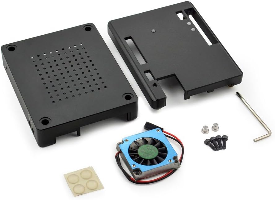 Aluminum Alloy Case for LattePanda - with a Cooling Fan as Gift