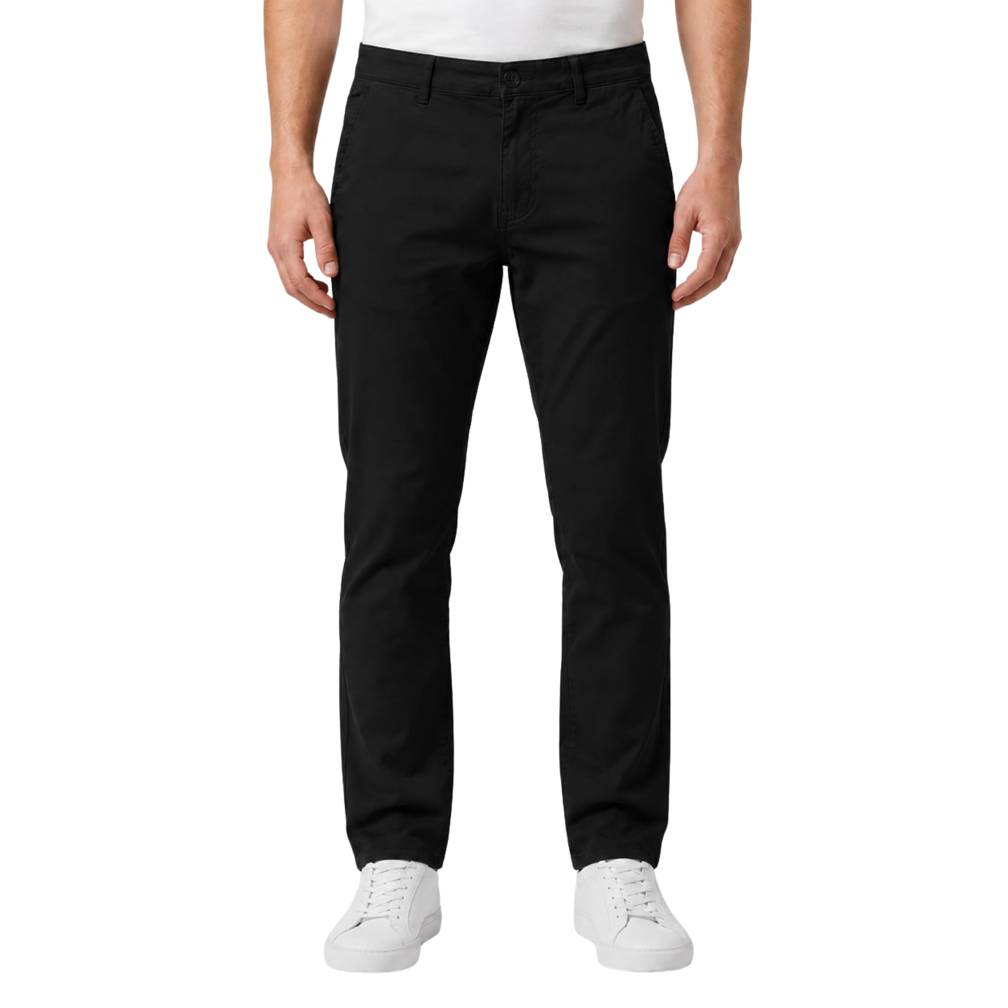 Smith & Solo Chino Hose Herren Slim Fit - Stretch Herrenhose aus 98% Baumwolle - Hosen Elegante Stoffhose für Business & Freizeit - Chinohose Männer
