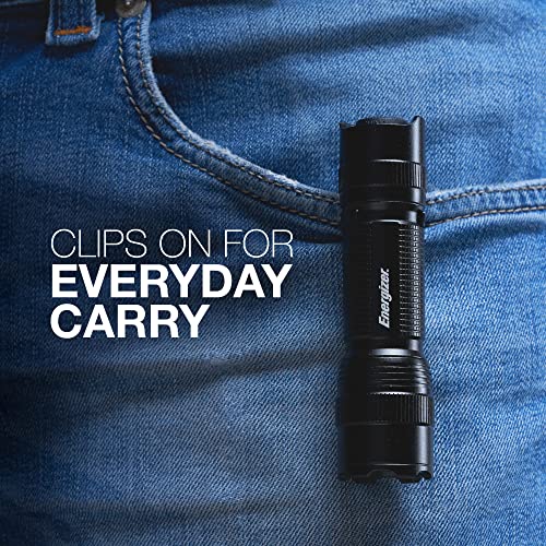 Energizer Led Flashlight (2-Pack) Tac300, Bright Ipx4 Water Resistant, Edc , For Camping, Outdoors, Emergency Power Outage (Batteries Included) #TOP4