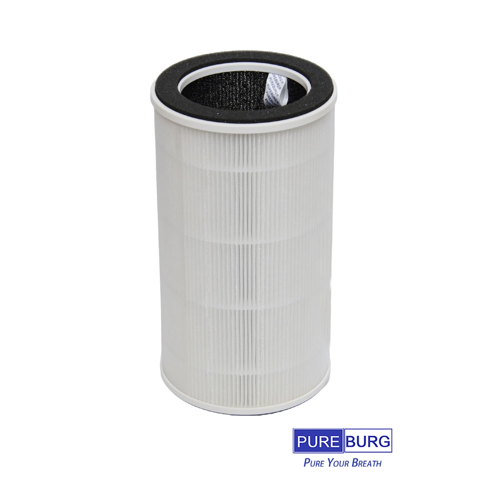 PUREBURG Filtro de repuesto compatible con alfda ALR100, FAMTOP FAM-D03 purificadores de aire, 2 unidades, H13 HEPA de 3 etapas, carbón activado, 2 en 1 Air Clean Dust VOCs