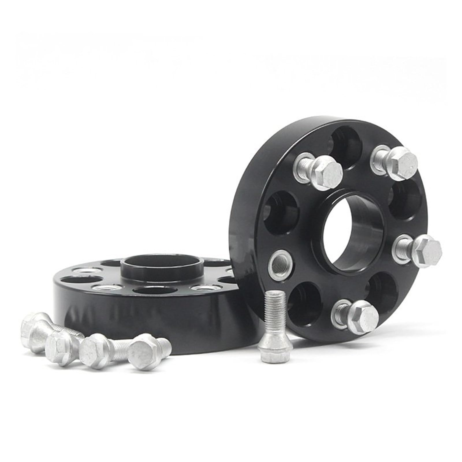 2 pezzi 20/25/30/35/40/45/50/55/60mm PCD 5x120 CB = 65,1 mm adattatore distanziale ruota per VW per Amarok M14xP1.5(2PCS 45mm)
