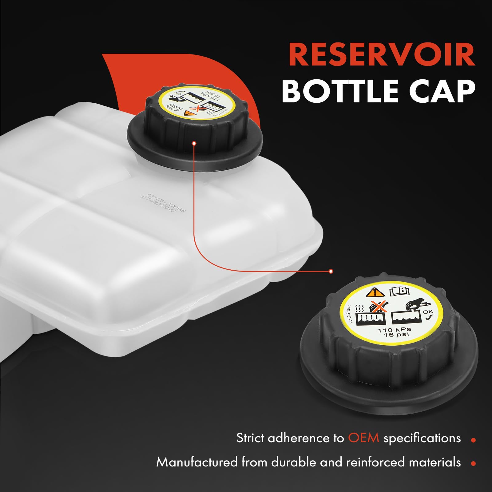 Amazon.com: A-Premium Engine Coolant Overflow Recovery Reservoir