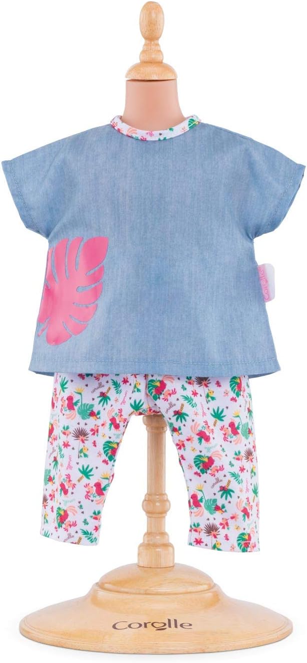 Corolle - Mon Premier Poupon Fashions - Tropicorolle Outfits Set - for 12'' Baby Dolls