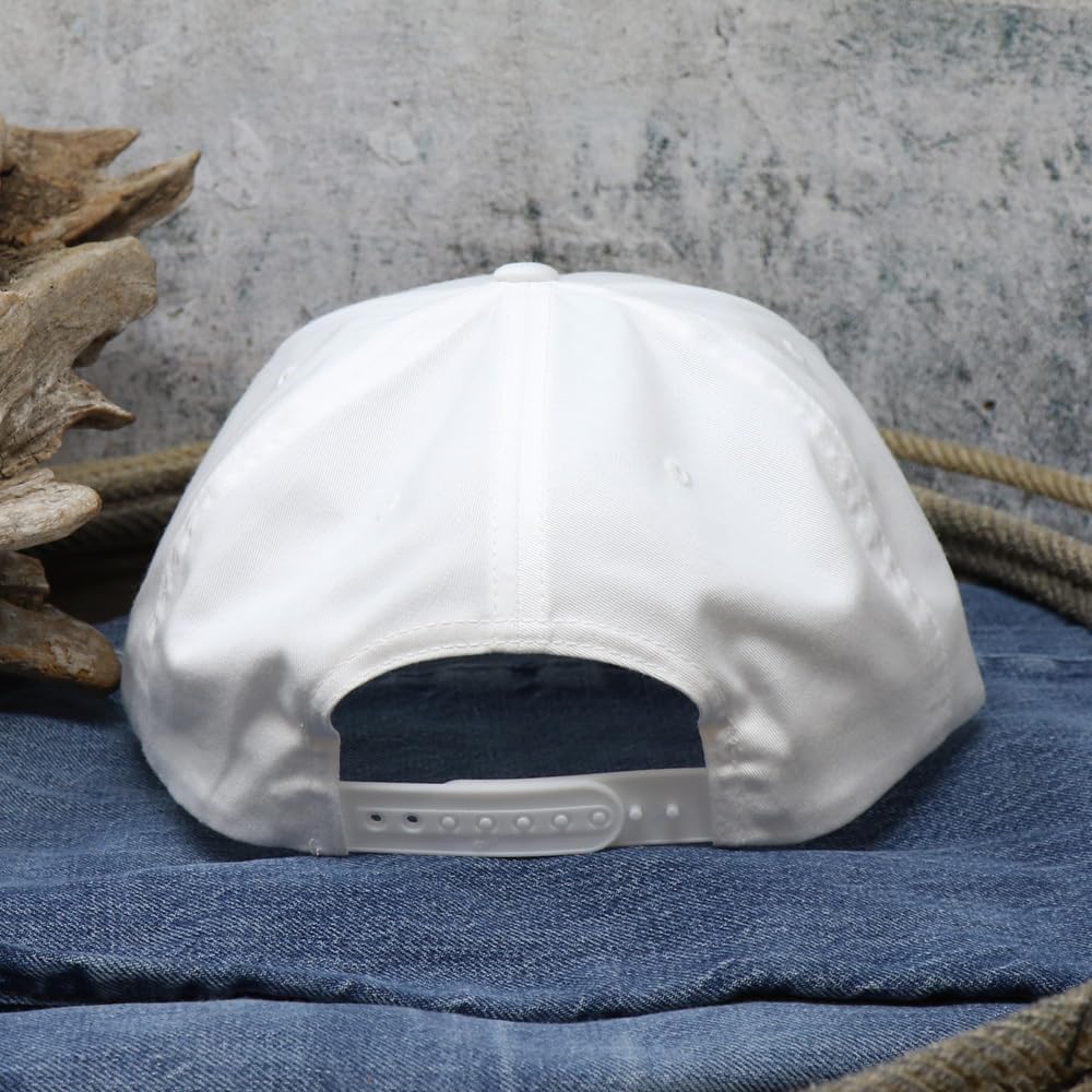 WHISKEY BENT HAT CO. Cattleman Rope Hat WBHC Cattle Co. Leagueville Texas Adjustable Snapback Hat