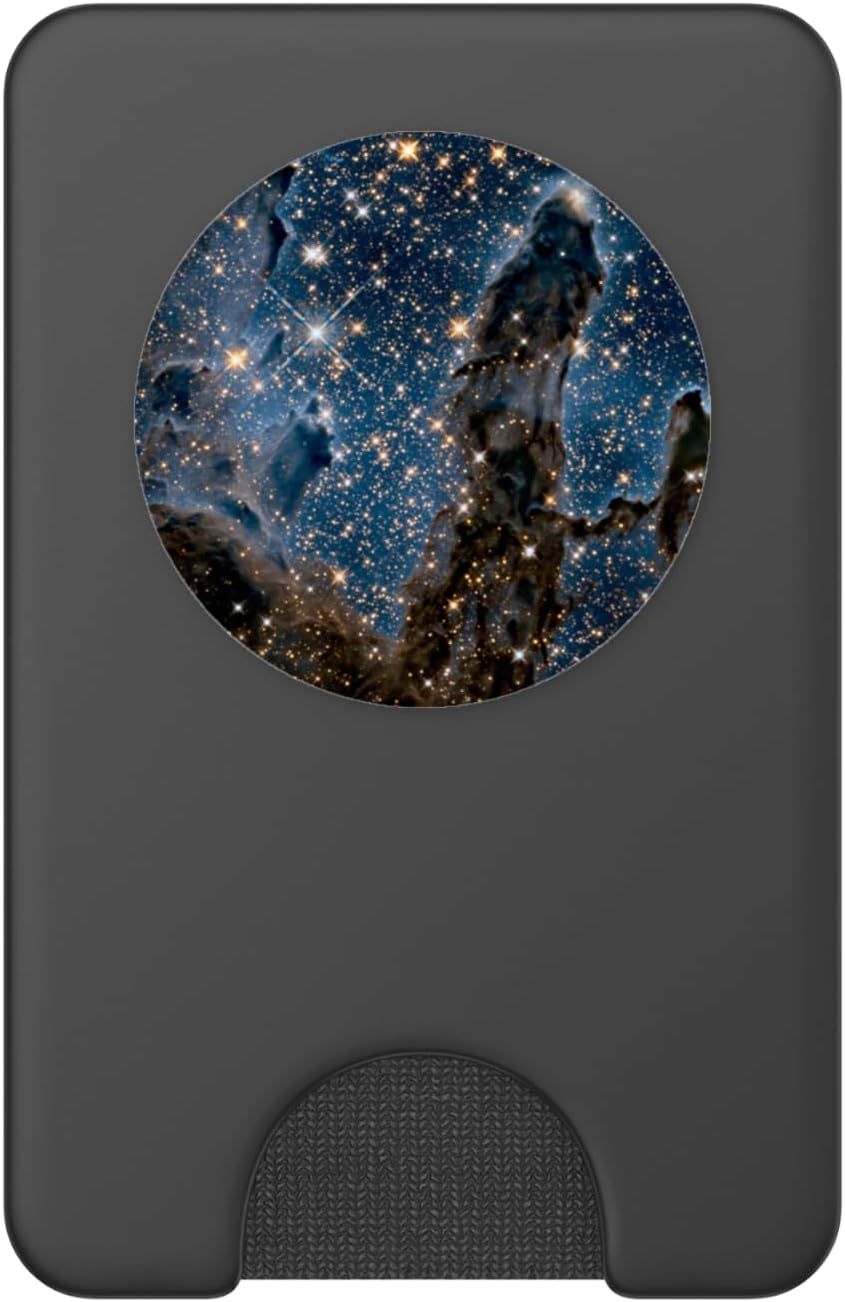 Outer Space Starry Sky Image Cool Nebula Pillars of Creation PopSockets PopWallet for MagSafe