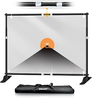 EMART Banner Ständer 3x2,4m, Hintergrund Ständer, Foto Hintergrundständer