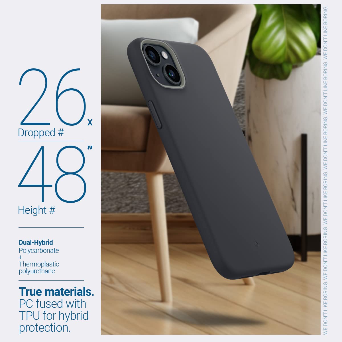 Caseology iPhone14 iPhone13 保護ケース ブラック Caseology iPhone14 iPhone13 保護ケース ブラック