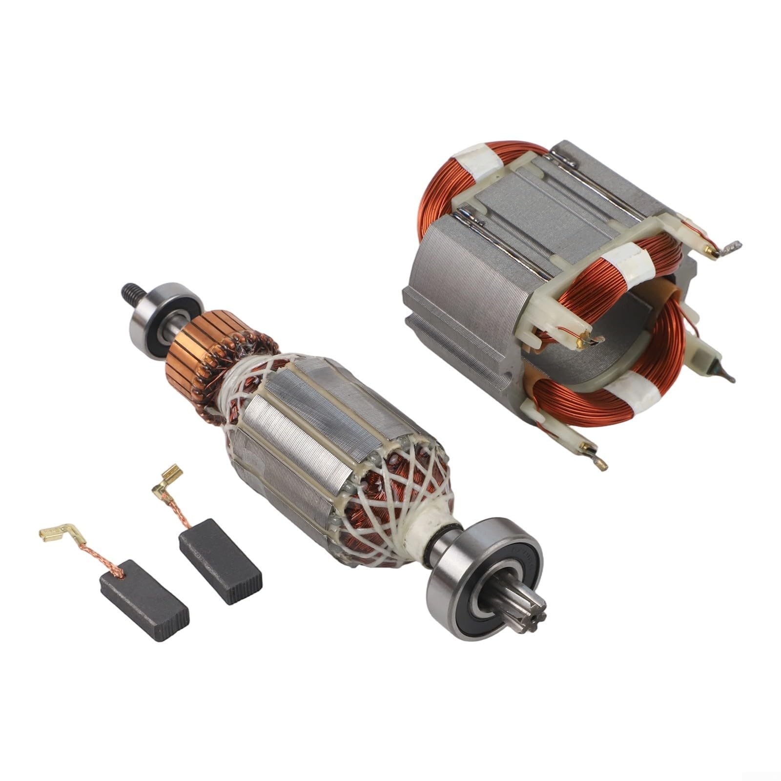 Set di spazzole di carbone per statore del rotore per Makita-HR4001C/HR4010C/HR4011C, ricambio per utensili elettrici, codice articolo 5138884/6257586
