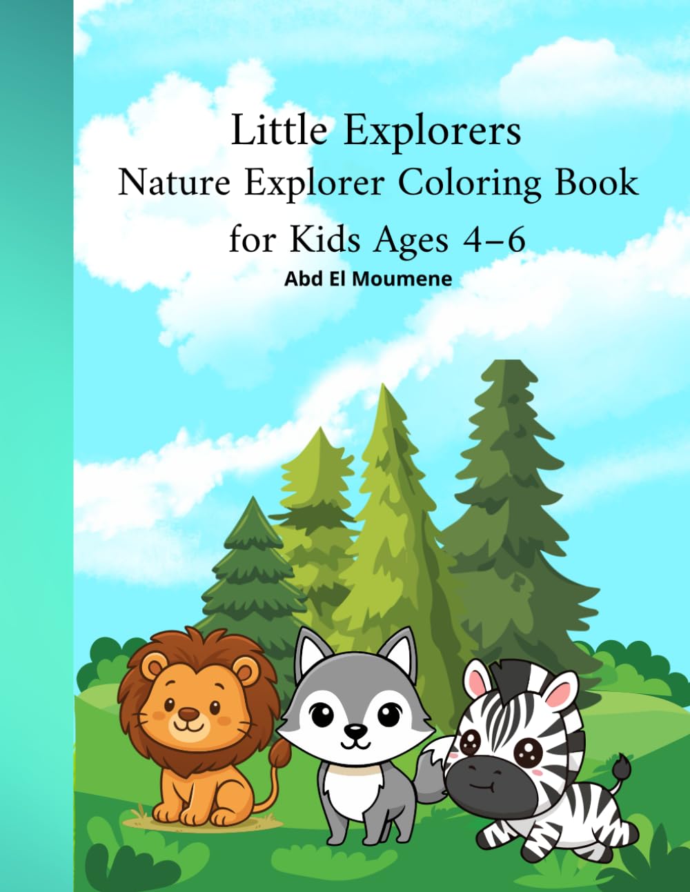 Little Explorers: Nature Explorer Coloring Book