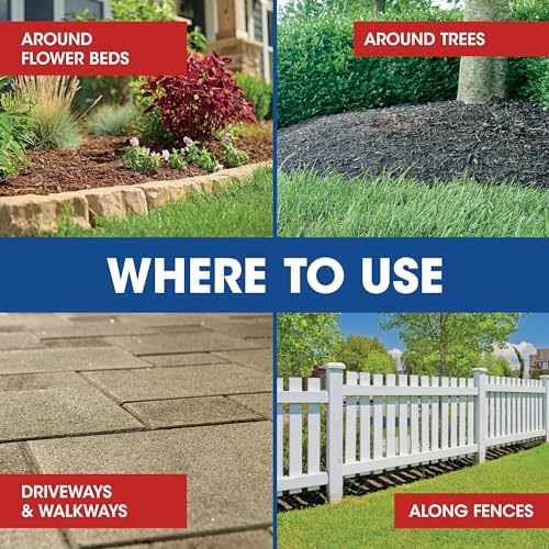 Roundup Weed & Grass Killer₄ Refill, Use in and Around Flower Beds, Trees, Driveways, Walkways & More, 1.25 gal. - View 8