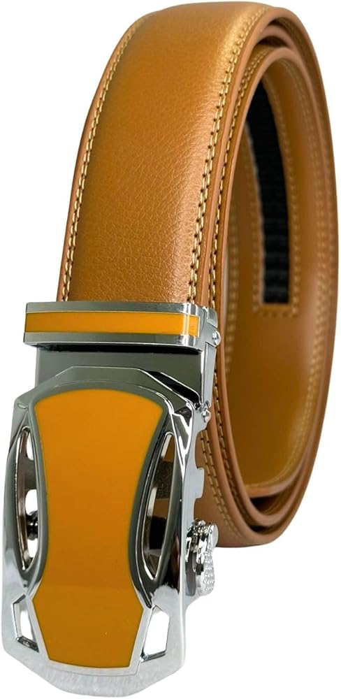 Amazon | ベルト メンズ 穴なし オートロック式 ビジネス カジュアル