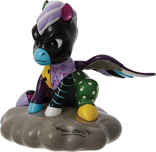 Miniatura 4 de Enesco Disney Britto Fantasia Angry Pegasus Sitting on Cloud - Figura en miniatura, 3.3 pulgadas, multicolor