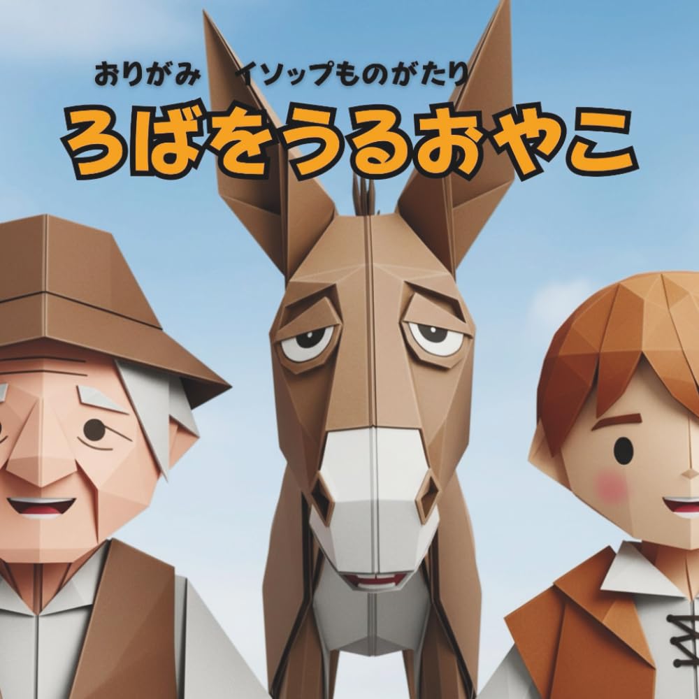 ろばをうるおやこ: おりがみ　イソップものがたり