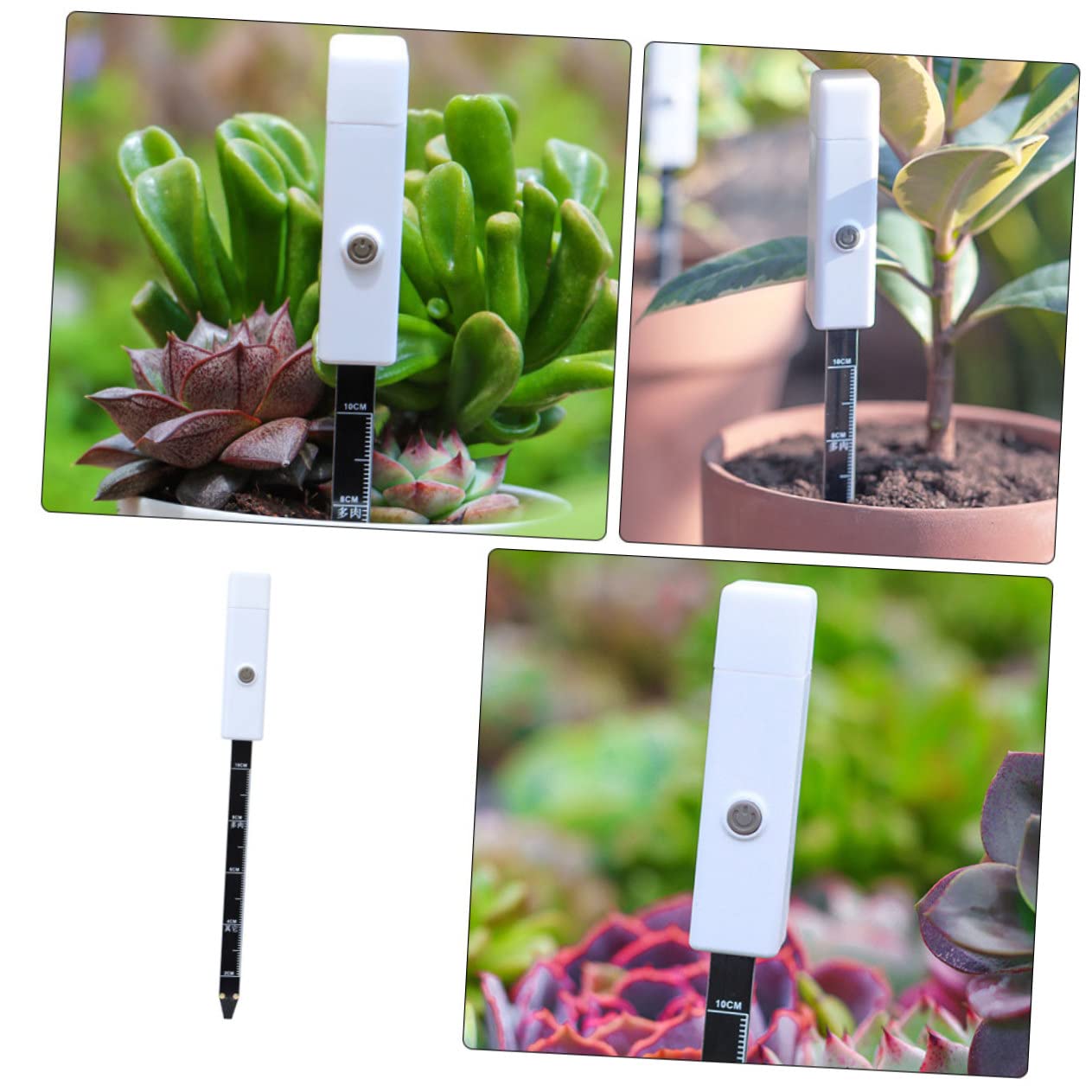 TOYANDONA 3 Piezas De Herramientas De Prueba Probador Hidrómetro Medidor De Humedad Para Jardín Detector De Humedad Sensor Digital Higrómetro Medidor De Humedad Hierro