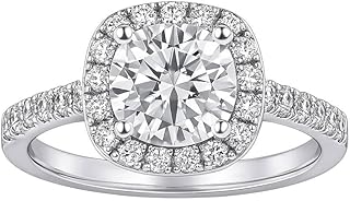 Vintage Engagement Ring for Women Silver Color Wedding Ring Sparkling Cubic Zirconia Statement Jewelry For Women