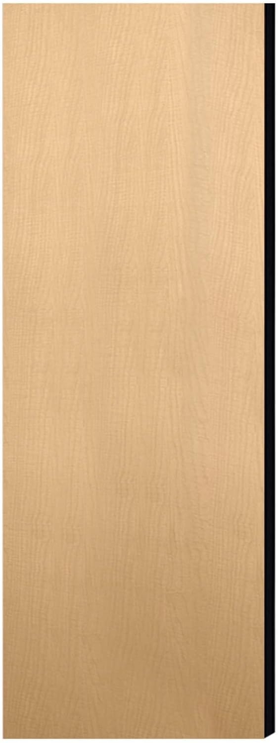Salsbury Industries Double End Side Panel - for 5 Feet High - 21 Inch Deep Designer Wood Locker - Without Sloping Hood - Maple
