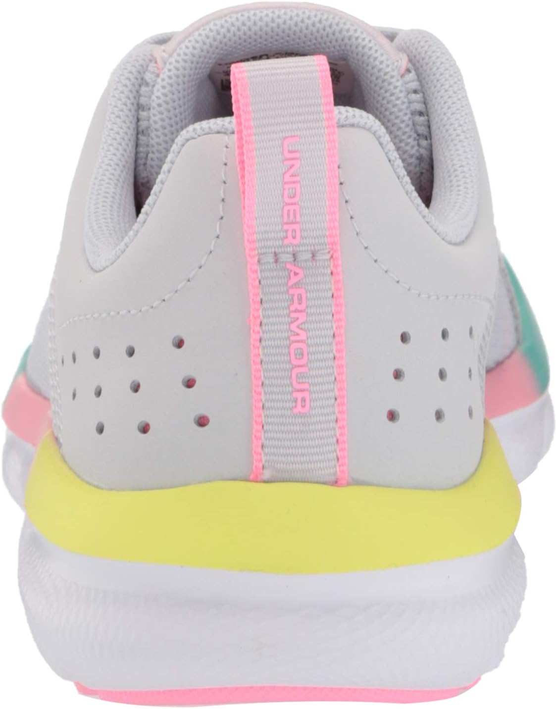 Under Armour Unisex-Child Grade School Assert 8 Sneaker Big Kid (8-12 Years) 4 Big Kid Halo Gray (105)/White