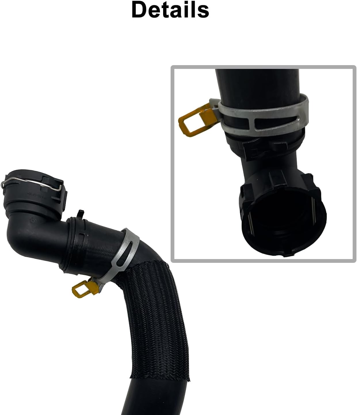 Lower Radiator Hose Pipe Line 95971214 & radiator outlet tube, Compatible for 2010 2011 2012 2013 2014 2015 Chevrolet Cruze 1.8L, for 2016 Chevrolet Cruze Limited 1.8L Replaces 95390894